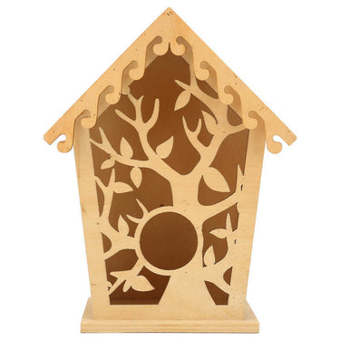 Niche pour oiseau en bois